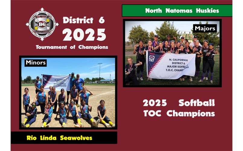 2025 TOC Softball Champions