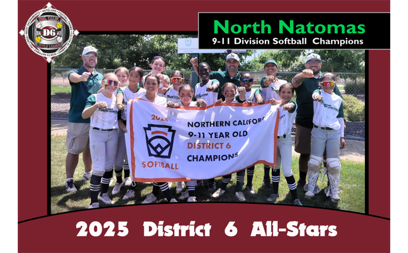 2025 D6 Softball Champion - North Natomas
