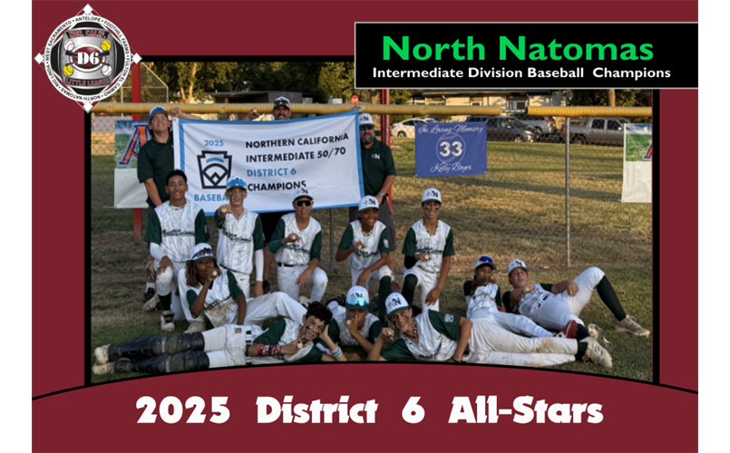2025 D6 Baseball Champion - North Natomas