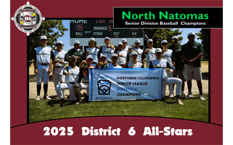 2025 D6 Baseball Champion - North Natomas
